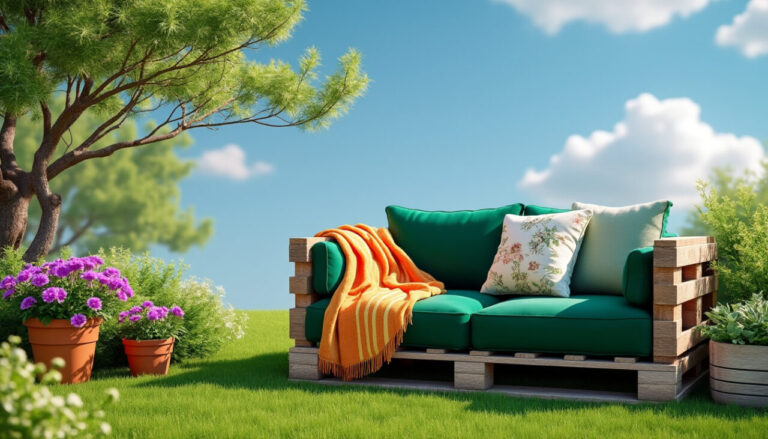 découvrez comment fabriquer un canapé en palettes pour embellir votre espace extérieur. suivez nos conseils étape par étape pour créer un meuble fonctionnel et esthétique, tout en ajoutant une touche personnalisée à votre jardin ou terrasse.