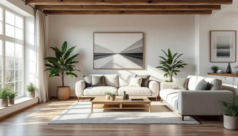 découvrez comment aménager un salon moderne en mettant en valeur les poutres apparentes. inspirez-vous de nos conseils pratiques et astuces de décoration pour créer un espace chaleureux et contemporain, alliant confort et esthétisme.