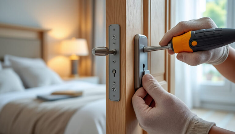 découvrez notre guide simple et pratique pour installer une serrure sur une porte de chambre. suivez nos étapes détaillées et conseils d'experts pour sécuriser votre espace en toute simplicité.