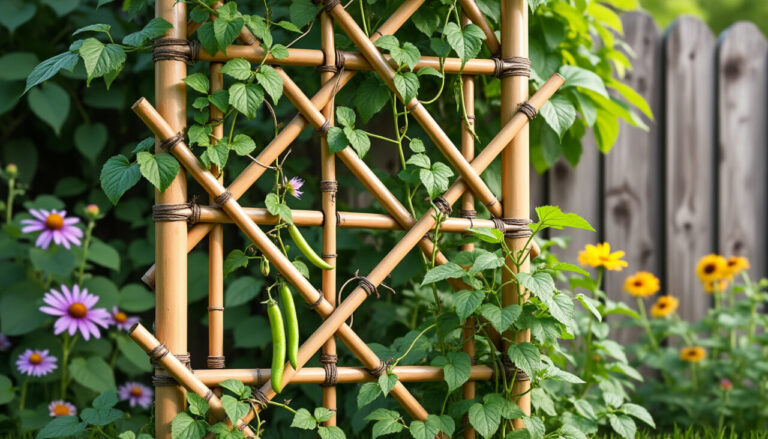 découvrez comment fabriquer un treillis en bambou esthétique et durable pour soutenir vos plantes. suivez notre guide étape par étape pour créer un support naturel qui embellira votre jardin et favorisera la croissance de vos végétaux.